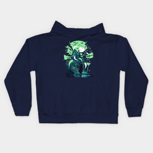 Haunted Girl Kids Hoodie